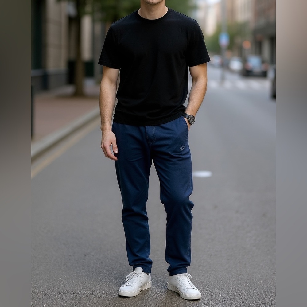 Nike Navy Blue Jogger Pants